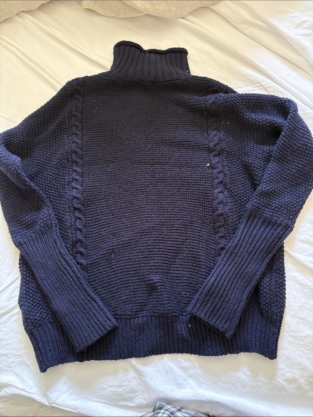 Smart Set Cable Knit Turtleneck - Picture 2 of 3